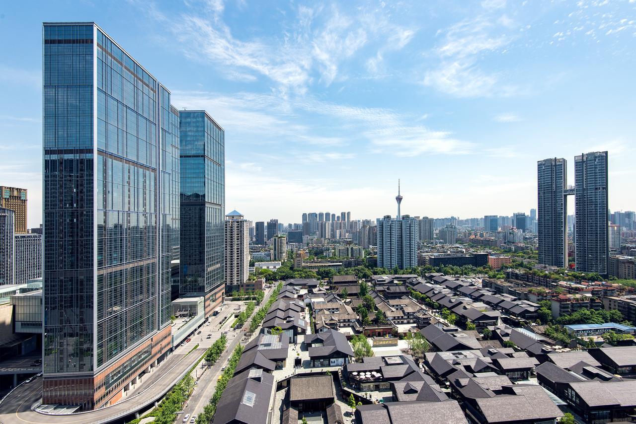 Chengdu Cloud Service Apartment Chunxi Taikoo Branch Ngoại thất bức ảnh
