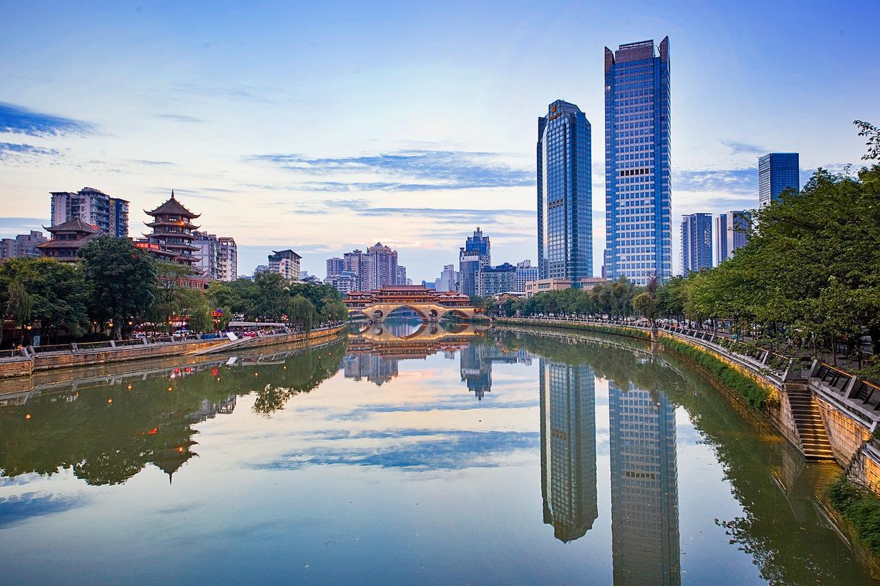 Chengdu Cloud Service Apartment Chunxi Taikoo Branch Ngoại thất bức ảnh