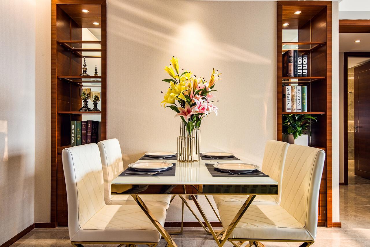Chengdu Cloud Service Apartment Chunxi Taikoo Branch Ngoại thất bức ảnh