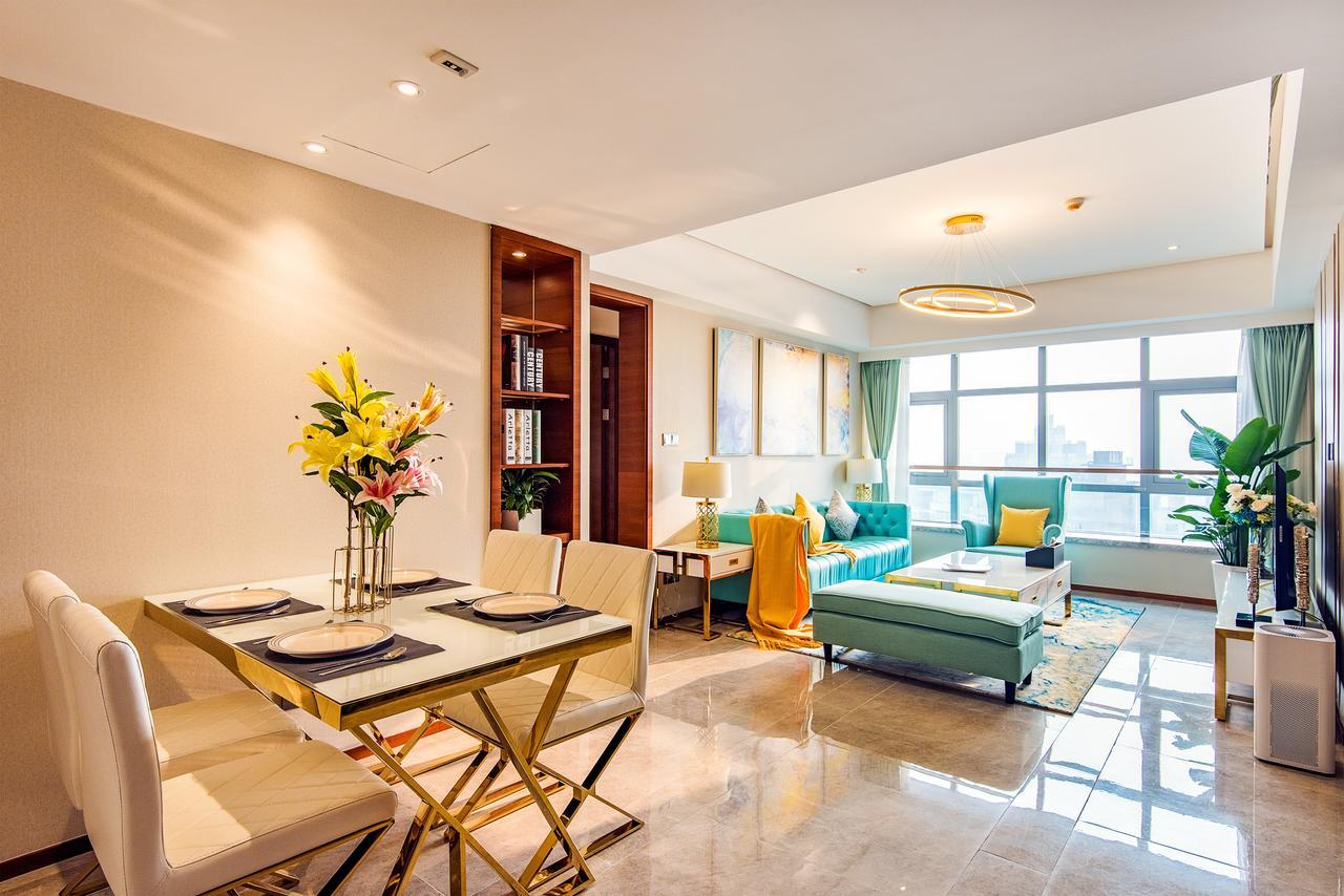 Chengdu Cloud Service Apartment Chunxi Taikoo Branch Ngoại thất bức ảnh