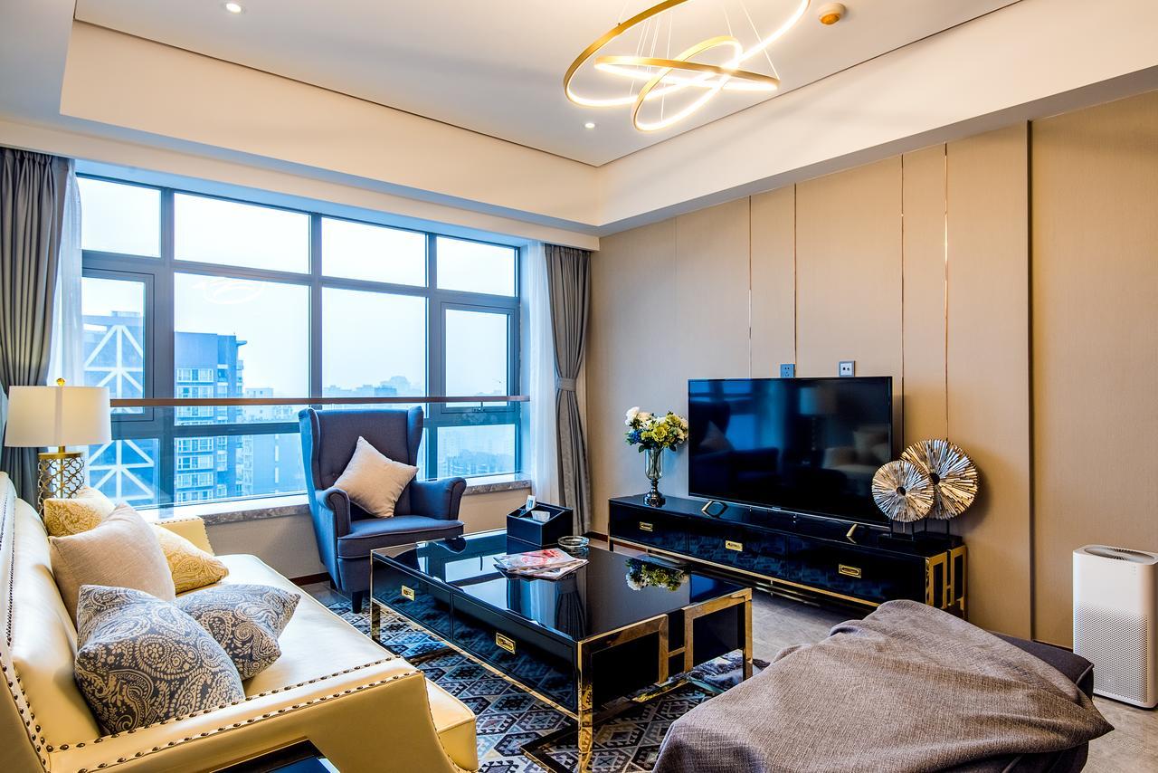 Chengdu Cloud Service Apartment Chunxi Taikoo Branch Ngoại thất bức ảnh