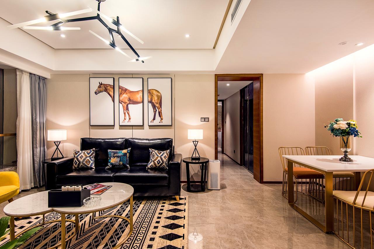 Chengdu Cloud Service Apartment Chunxi Taikoo Branch Ngoại thất bức ảnh