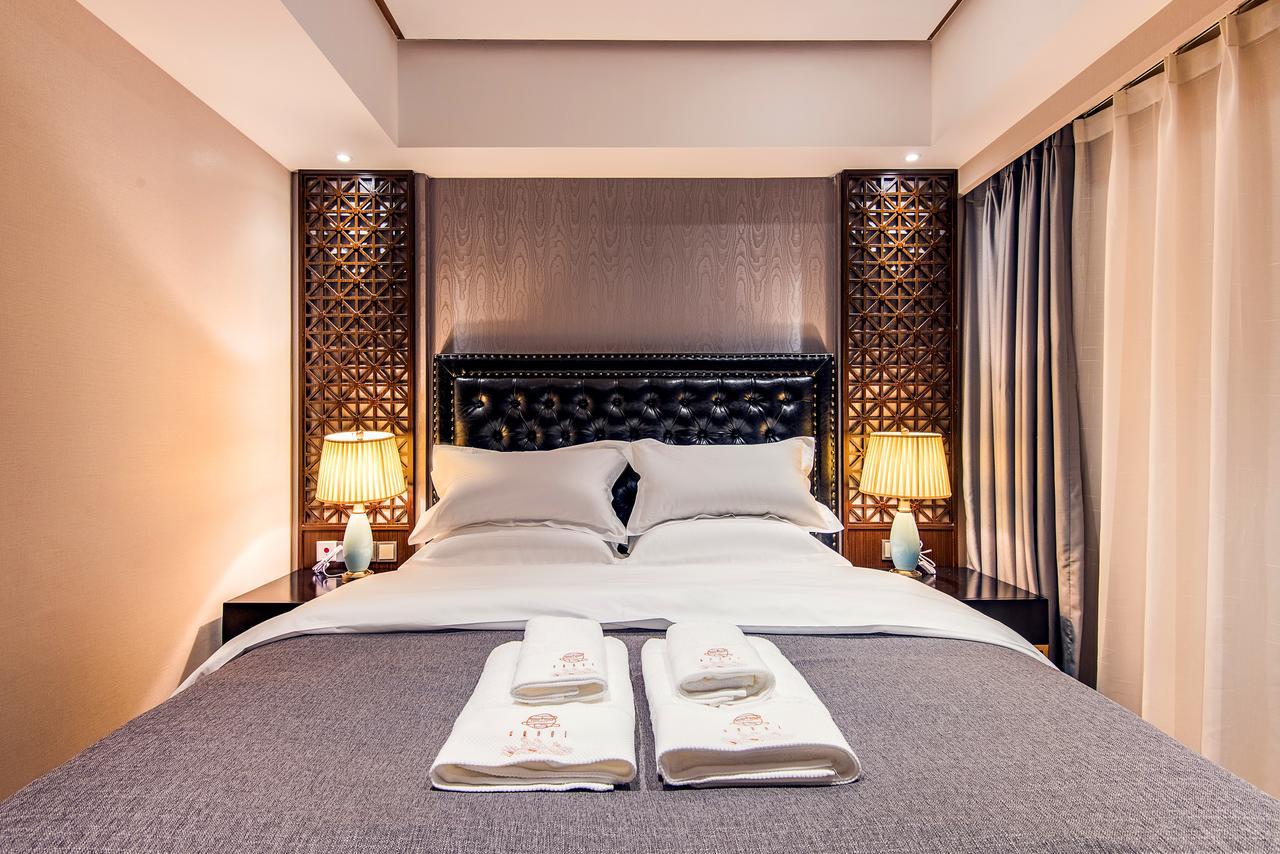Chengdu Cloud Service Apartment Chunxi Taikoo Branch Ngoại thất bức ảnh