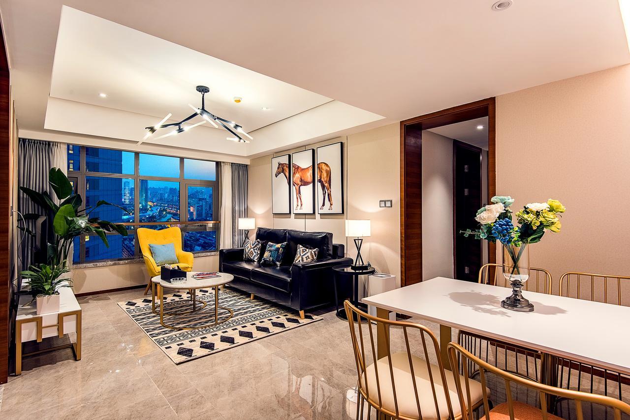 Chengdu Cloud Service Apartment Chunxi Taikoo Branch Ngoại thất bức ảnh