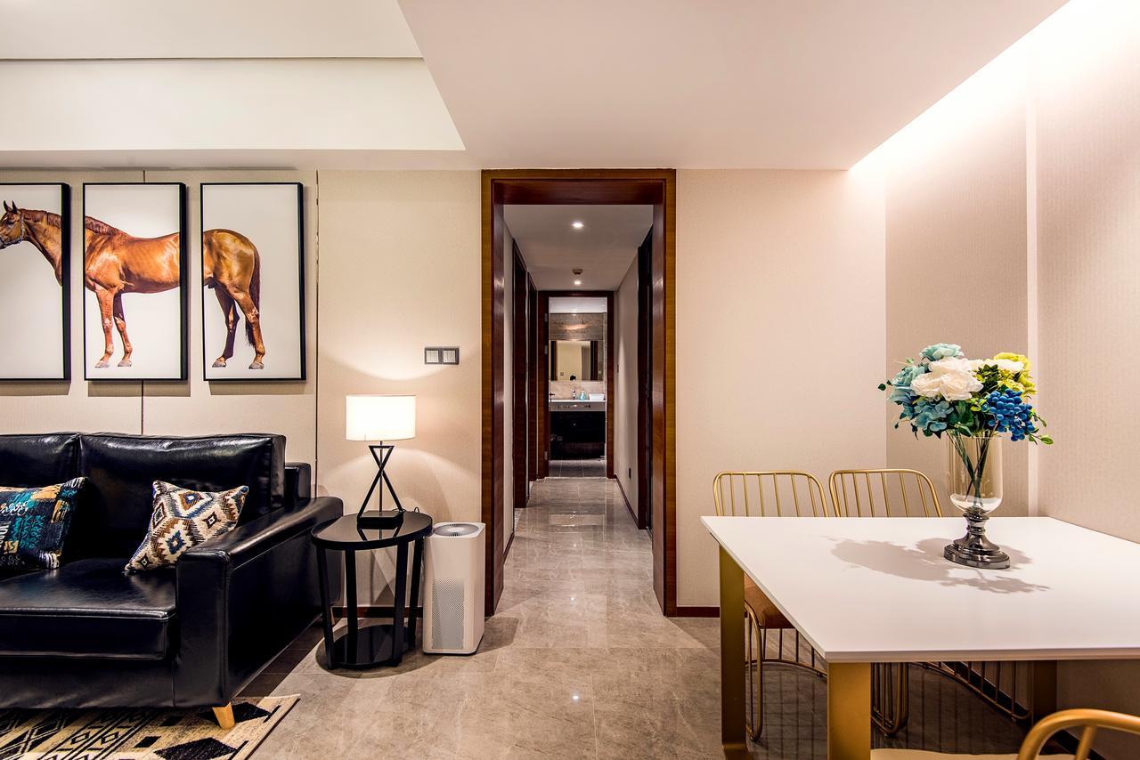 Chengdu Cloud Service Apartment Chunxi Taikoo Branch Ngoại thất bức ảnh