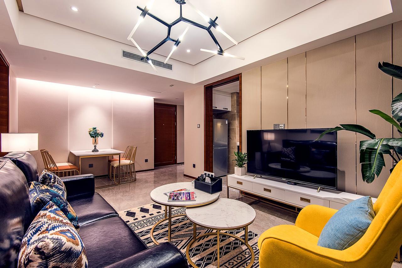 Chengdu Cloud Service Apartment Chunxi Taikoo Branch Ngoại thất bức ảnh