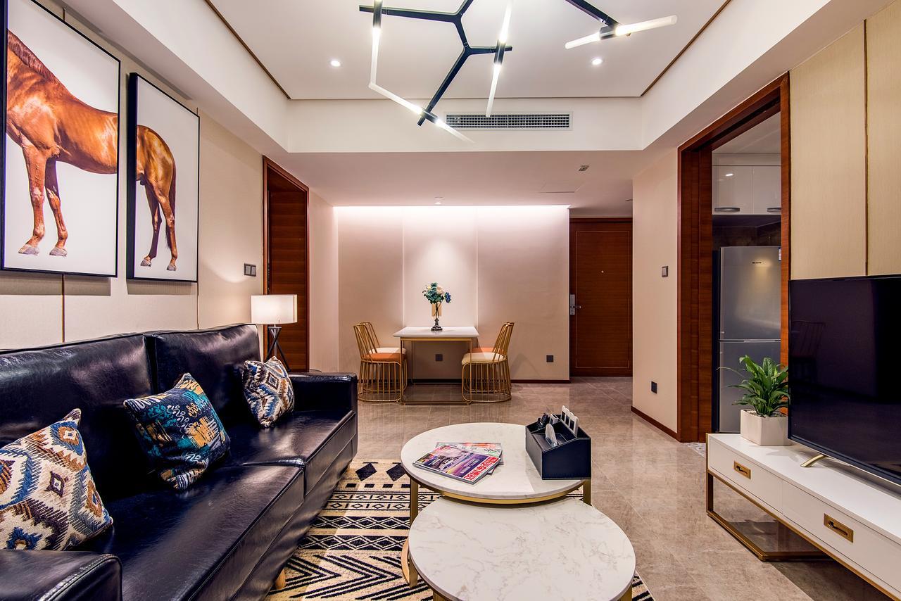 Chengdu Cloud Service Apartment Chunxi Taikoo Branch Ngoại thất bức ảnh