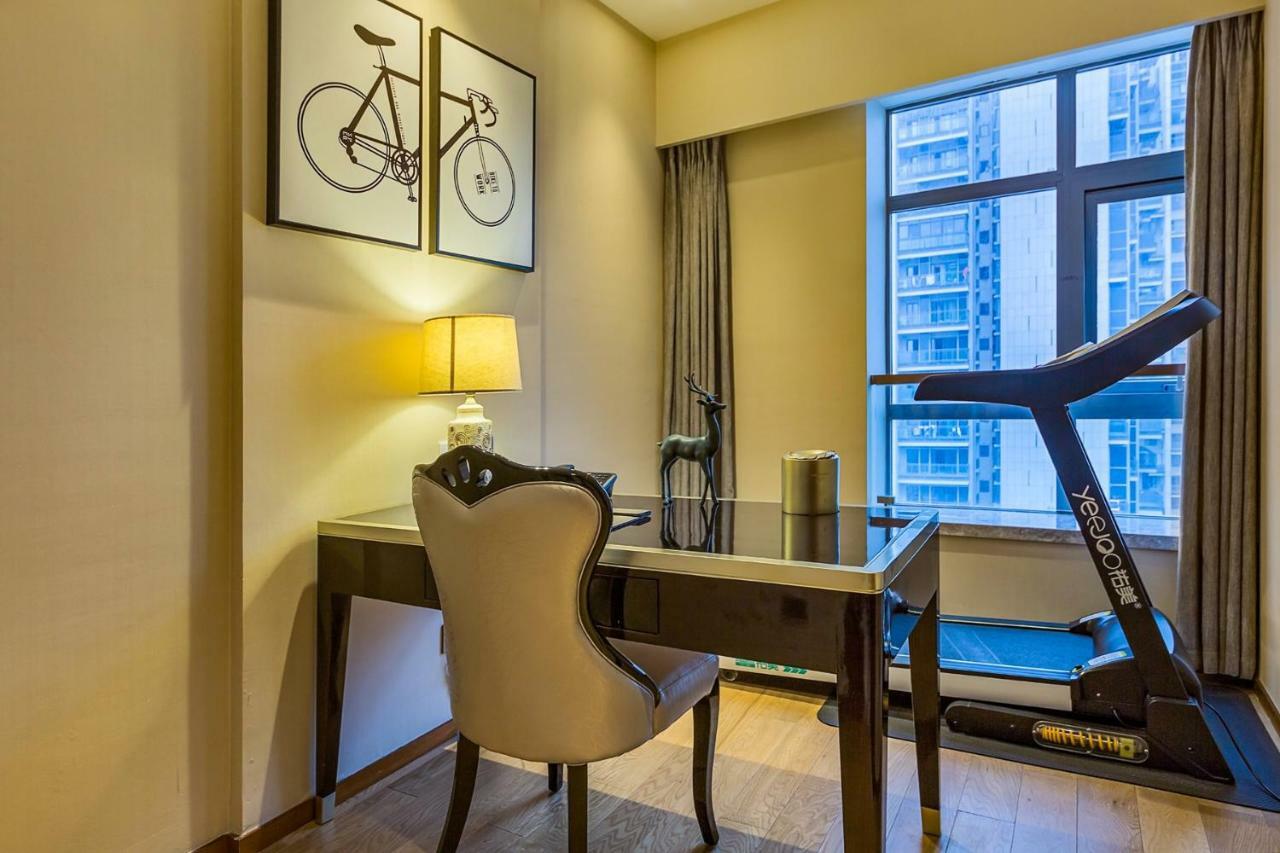 Chengdu Cloud Service Apartment Chunxi Taikoo Branch Ngoại thất bức ảnh