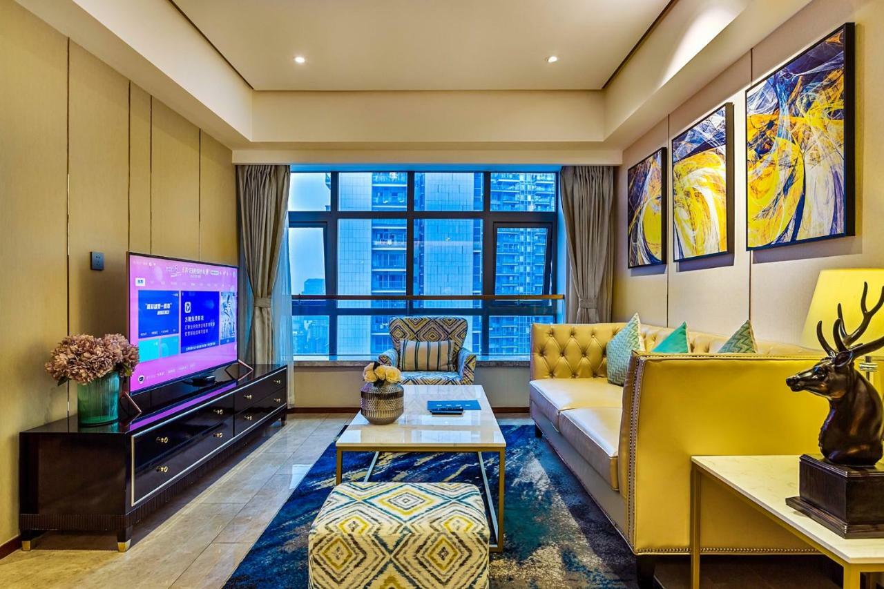 Chengdu Cloud Service Apartment Chunxi Taikoo Branch Ngoại thất bức ảnh