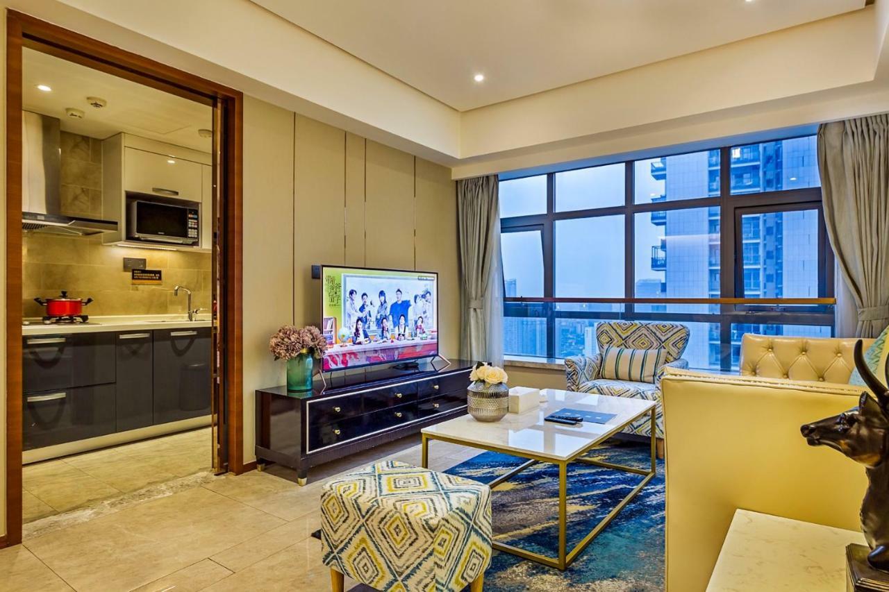 Chengdu Cloud Service Apartment Chunxi Taikoo Branch Ngoại thất bức ảnh